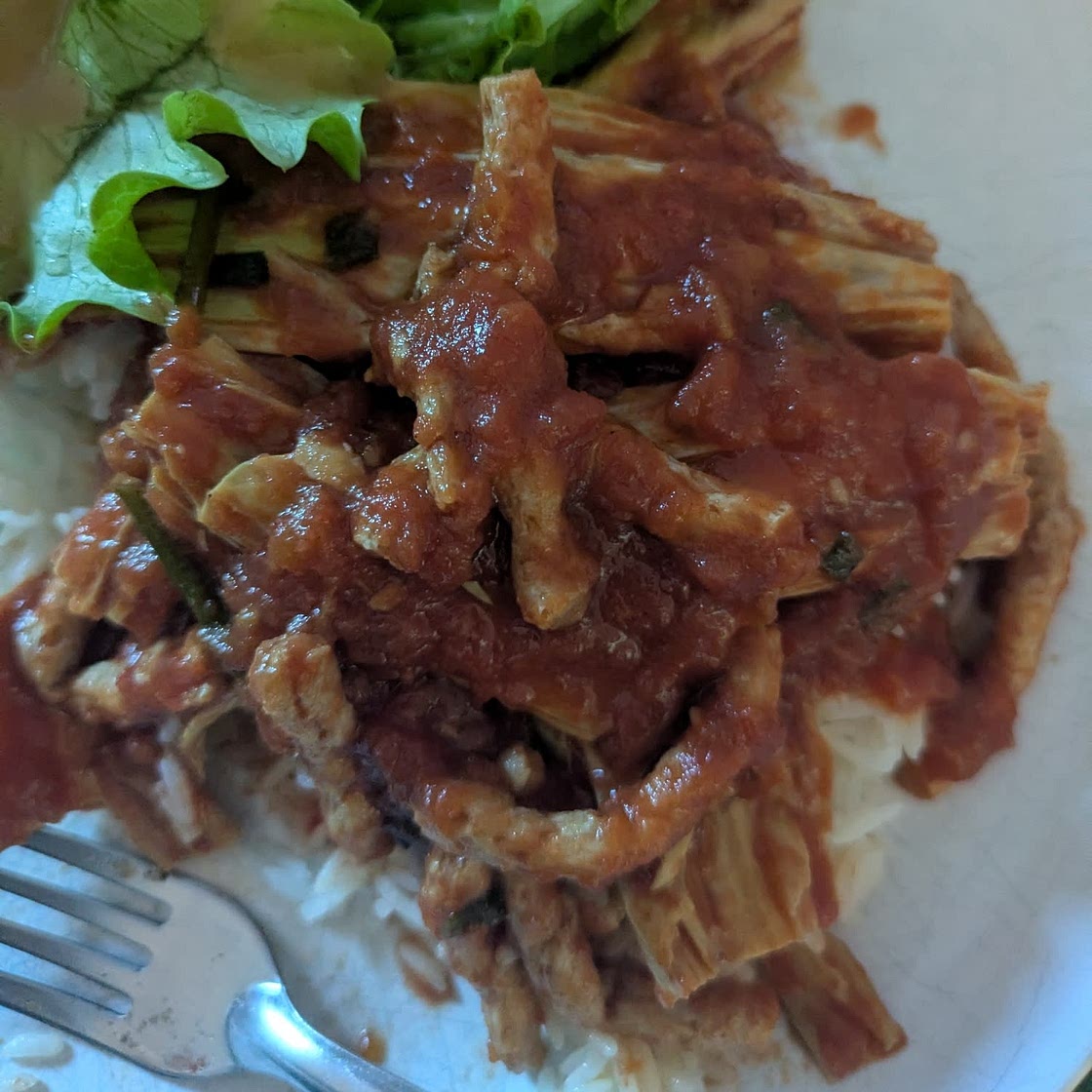 Vegan Chinese Tomato and 'Egg' Stir Fry