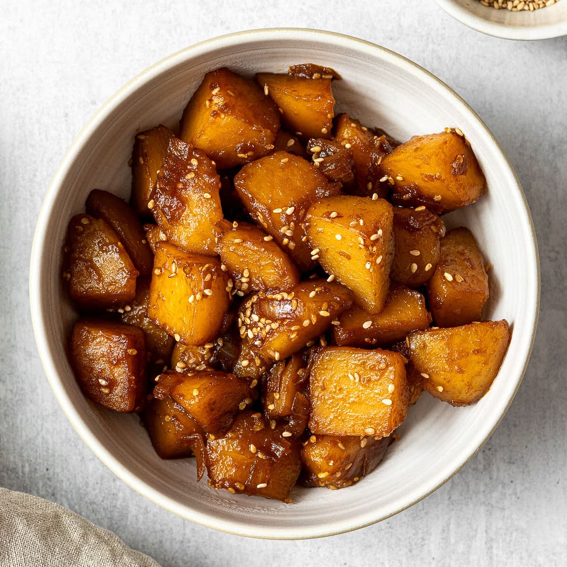 Gamja Jorim (Korean Braised Potatoes)