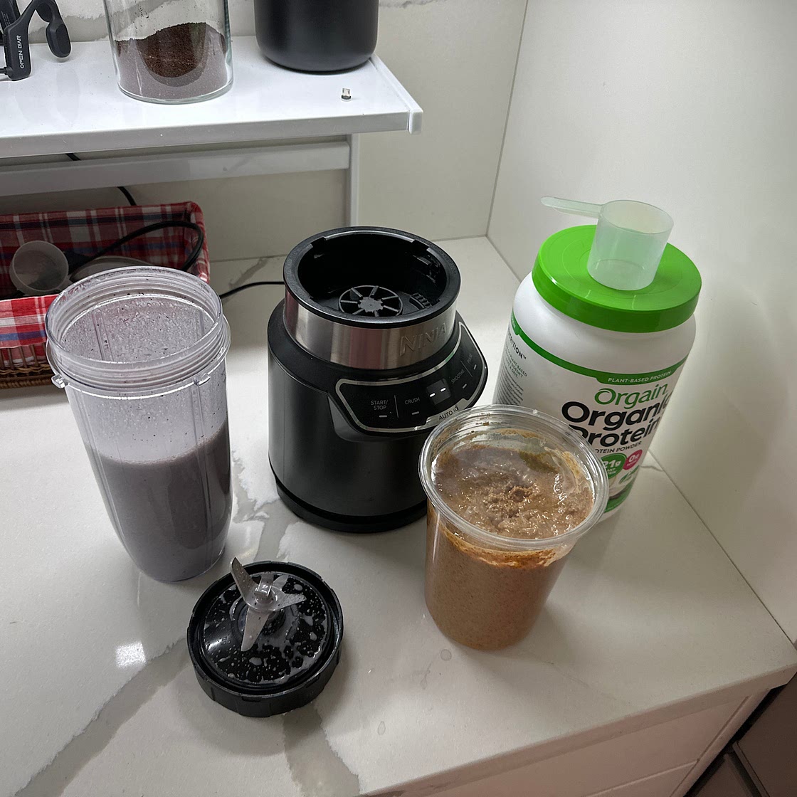 Blueberry muffin smoothie