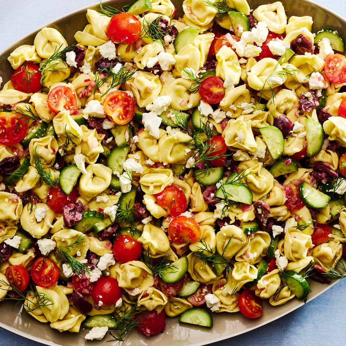 Greek Tortellini Salad