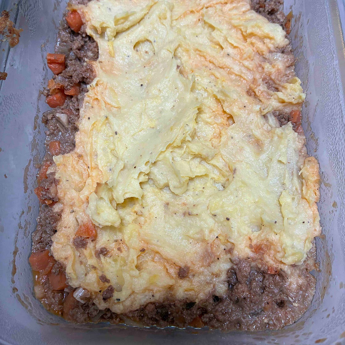 Cooking for 2 - Shepherds Pie