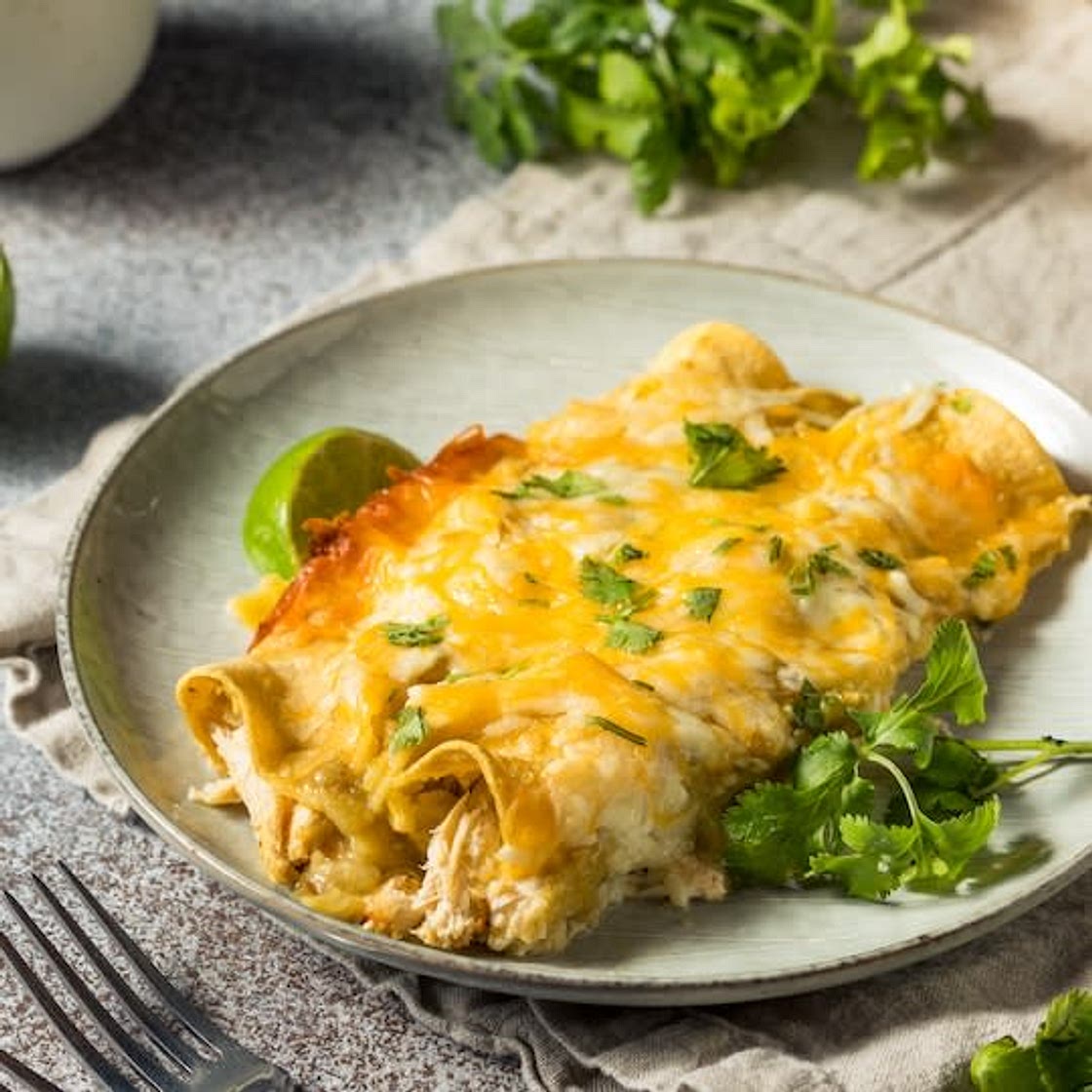 Chicken Enchiladas (Freezer/Comfort Food)