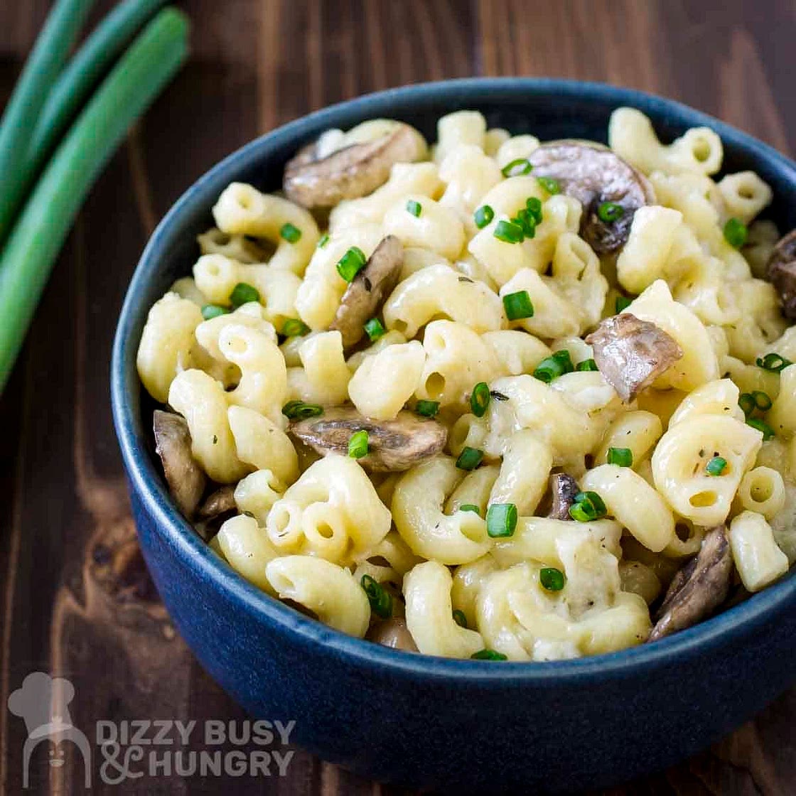 Easy One Pot Mushroom Mac and Cheese