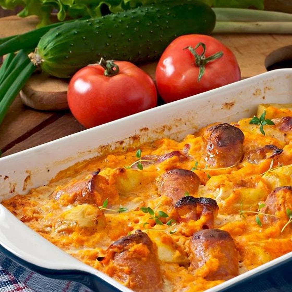 Baked Apple and Carrot Casserole