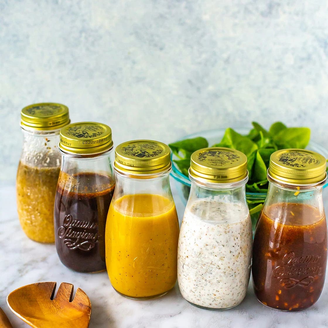 5 Best Healthy Salad Dressing Recipes