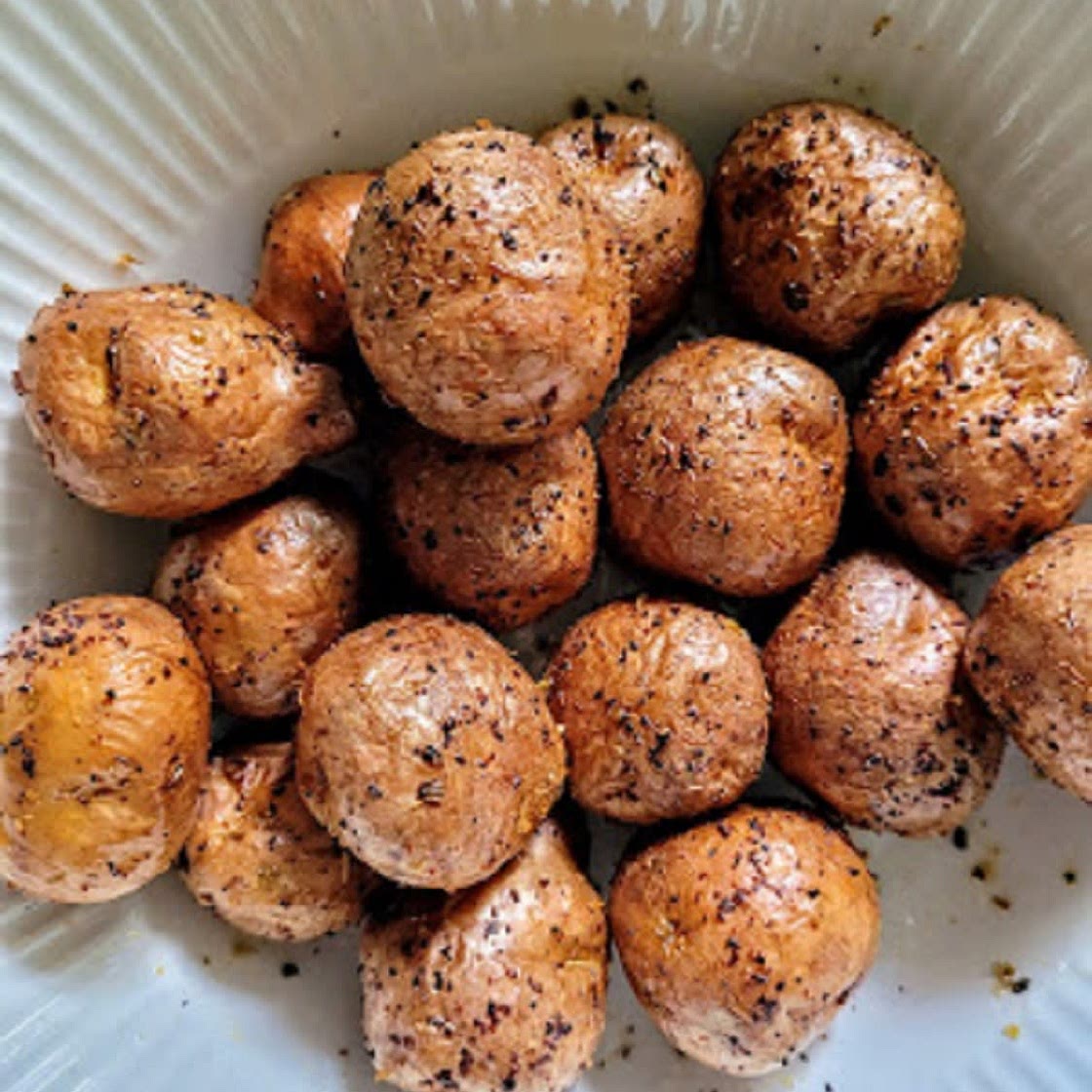 Air Fryer Mini Potatoes