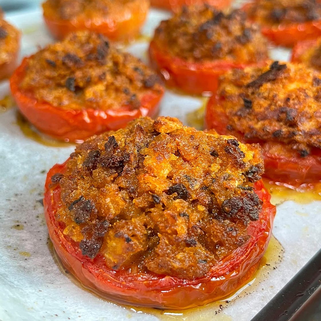Pomodori impanati