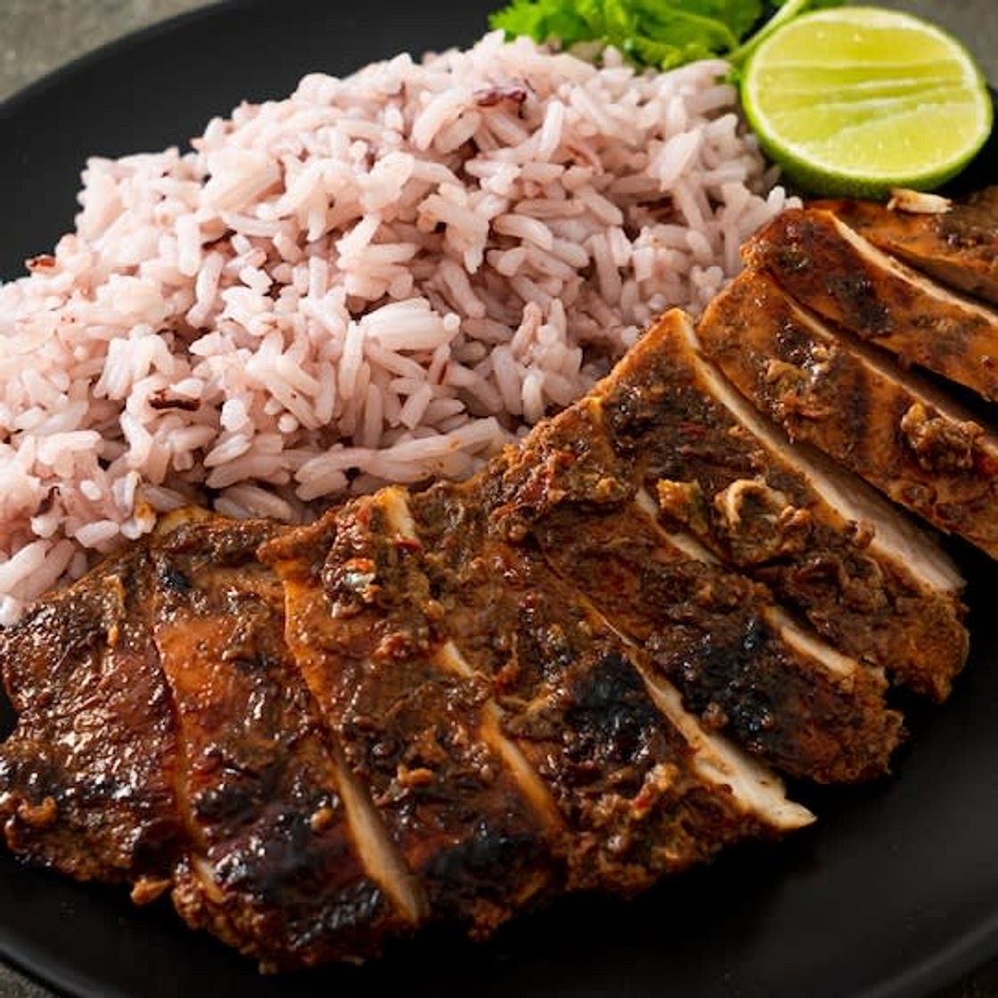 Jerk Chicken with Pineapple Black Bean Salsa (Freezer/Low Sodium/Diabetic Friendly/Mediterranean diet/MIND Diet)