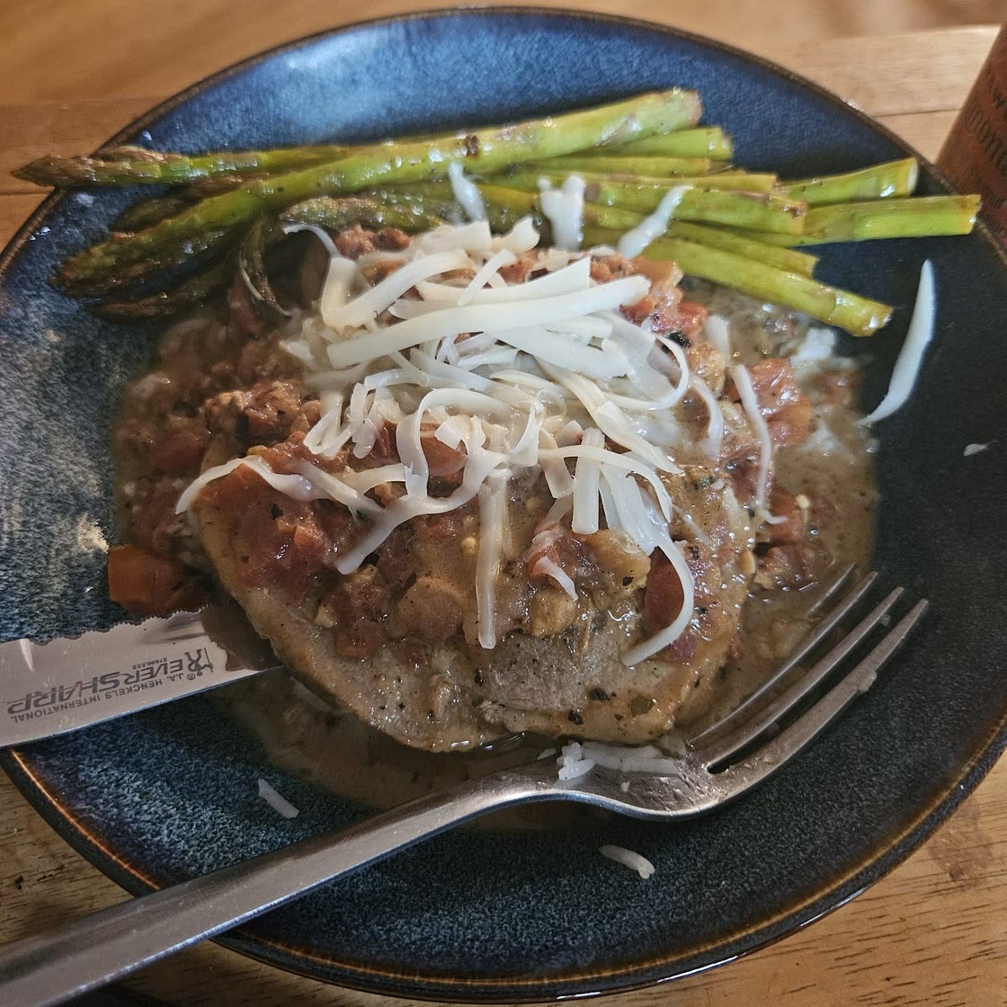 BLT Pork Chops
