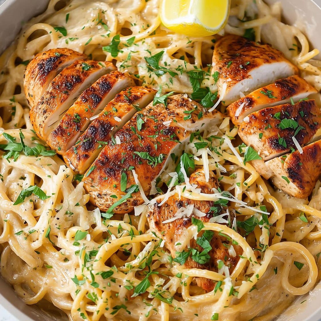Creamy Lemon Chicken Pasta