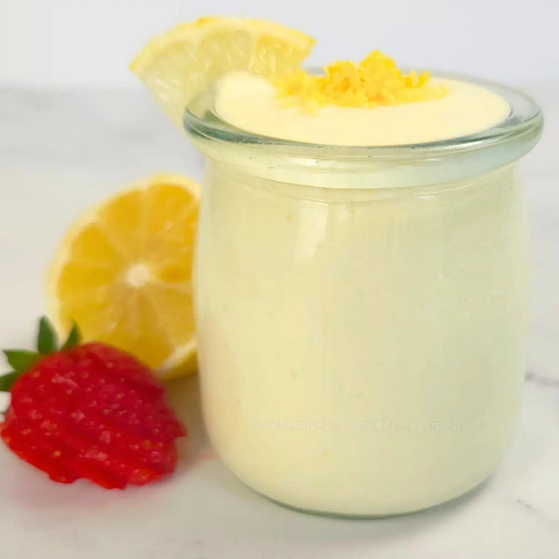 Whipped Cottage Cheese Lemon Keto Fluff