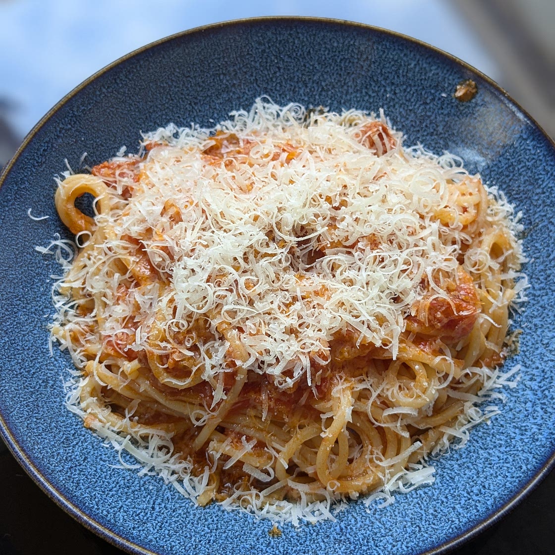 Tomato and Chorizo Spaghetti