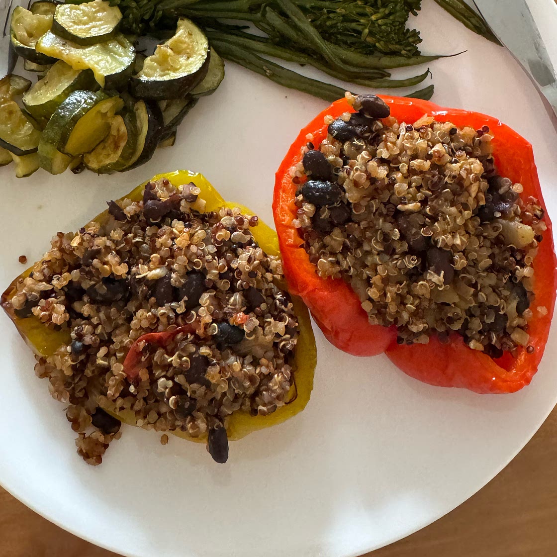 Black Bean Quinoa Tacos with Cilantro Lime Cashew Crema (Vegan, Dairy-Free)