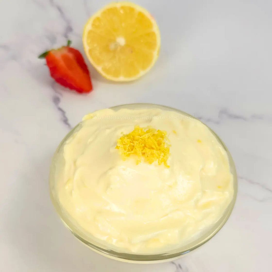 Keto Lemon Cheesecake Fluff