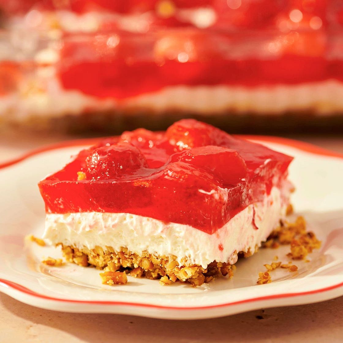 Strawberry Pretzel Salad