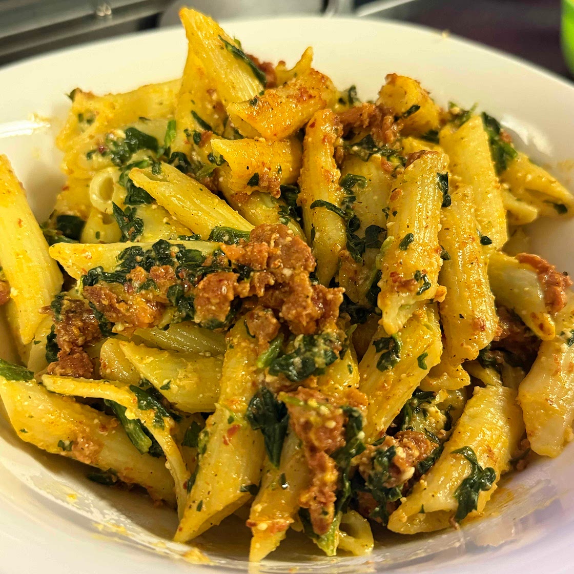 Chorizo Alfredo