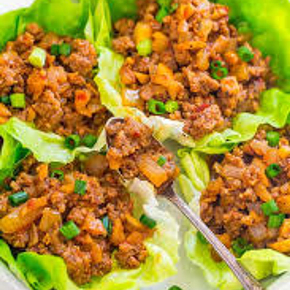 Ginger Pork Lettuce Wraps