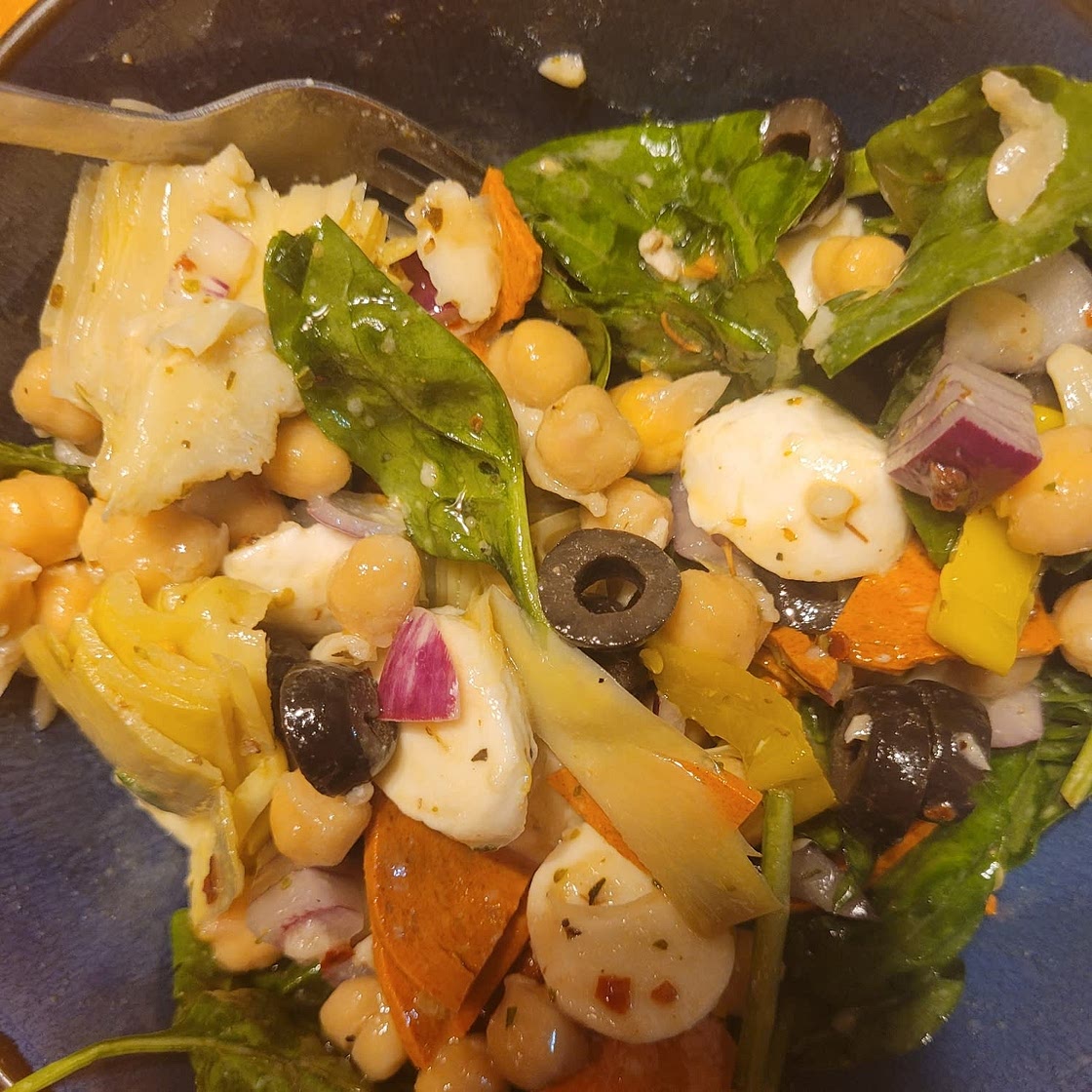 Antipasto Chickpea Salad