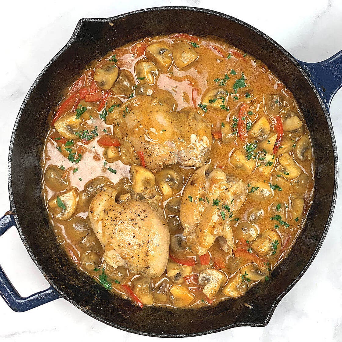 Chicken Stroganoff