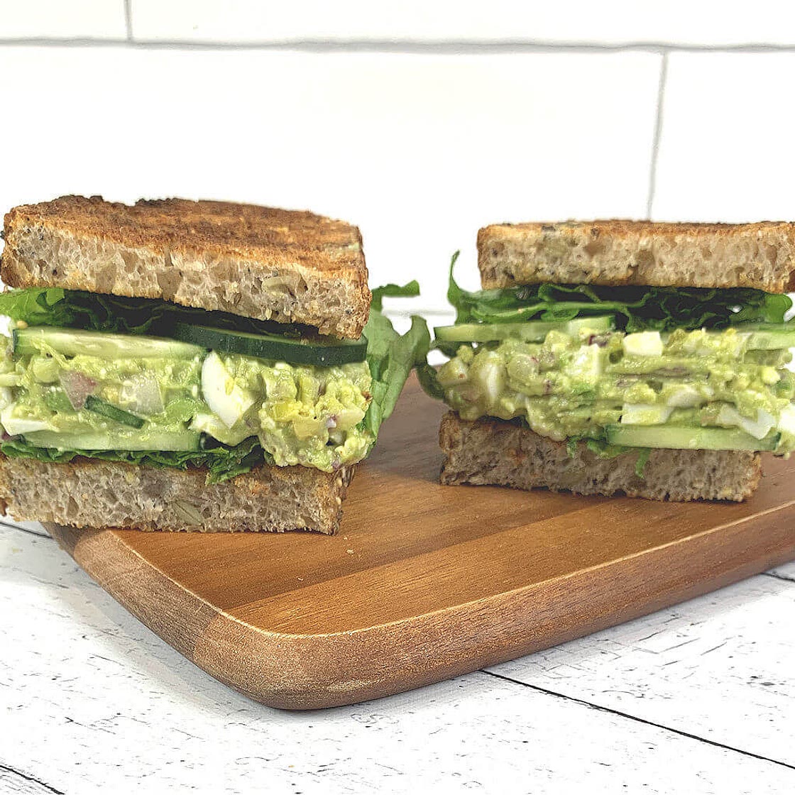 Avocado Egg Salad Sandwich