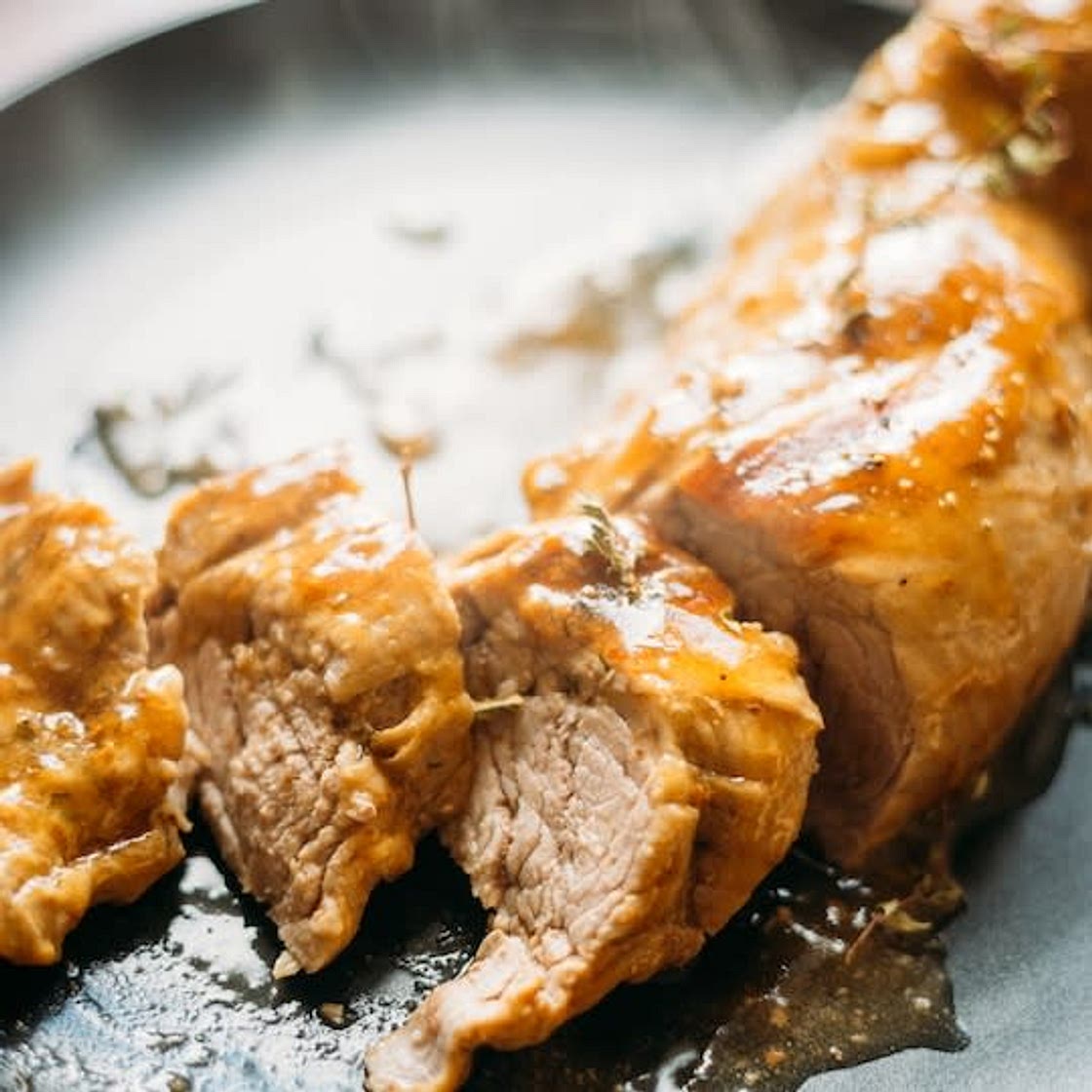 Maple Dijon Pork Tenderloin with Sweet Potatoes & Broccoli (Freezer/Low Sodium)