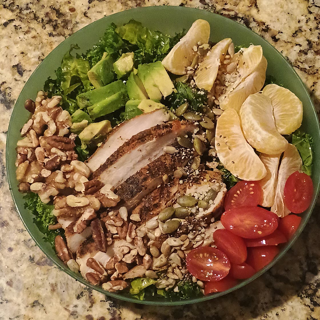 Kale & Chicken Salad