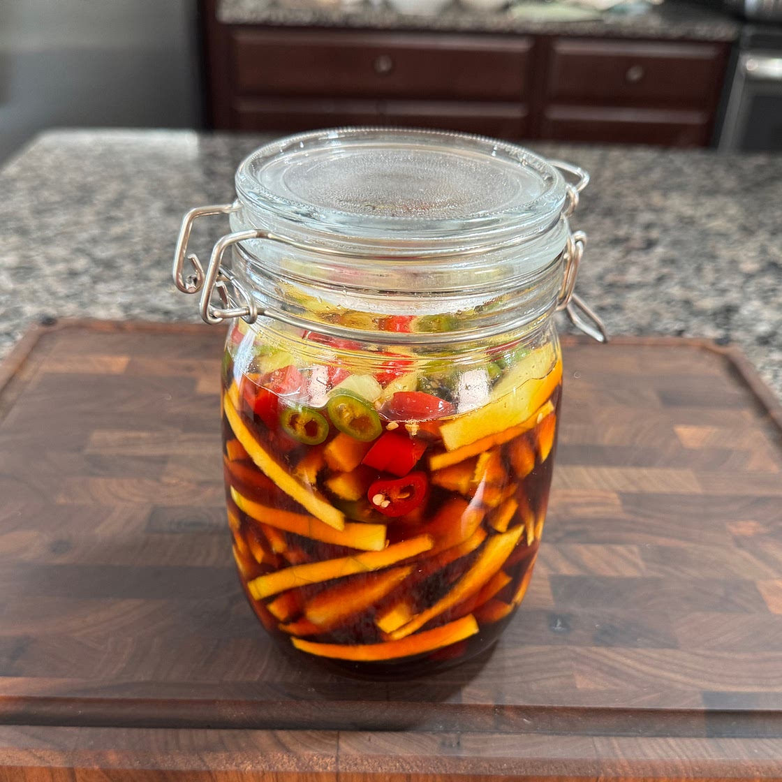 Watermelon Rind Pickles (Korean Jangajji)