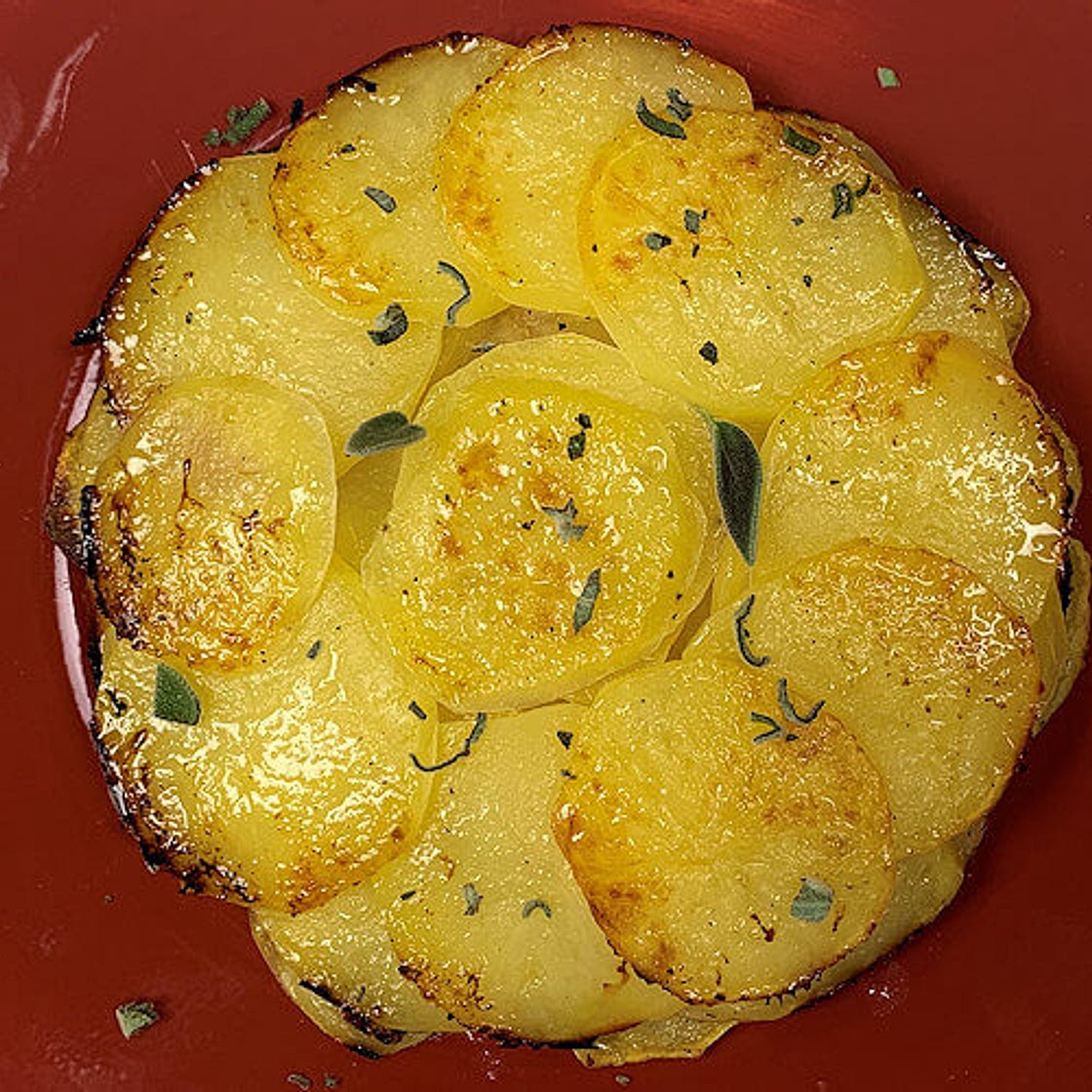 Potato & Apple Galette
