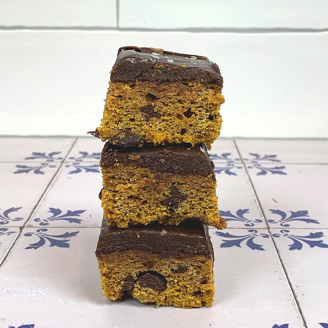 Pumpkin Chocolate Bars