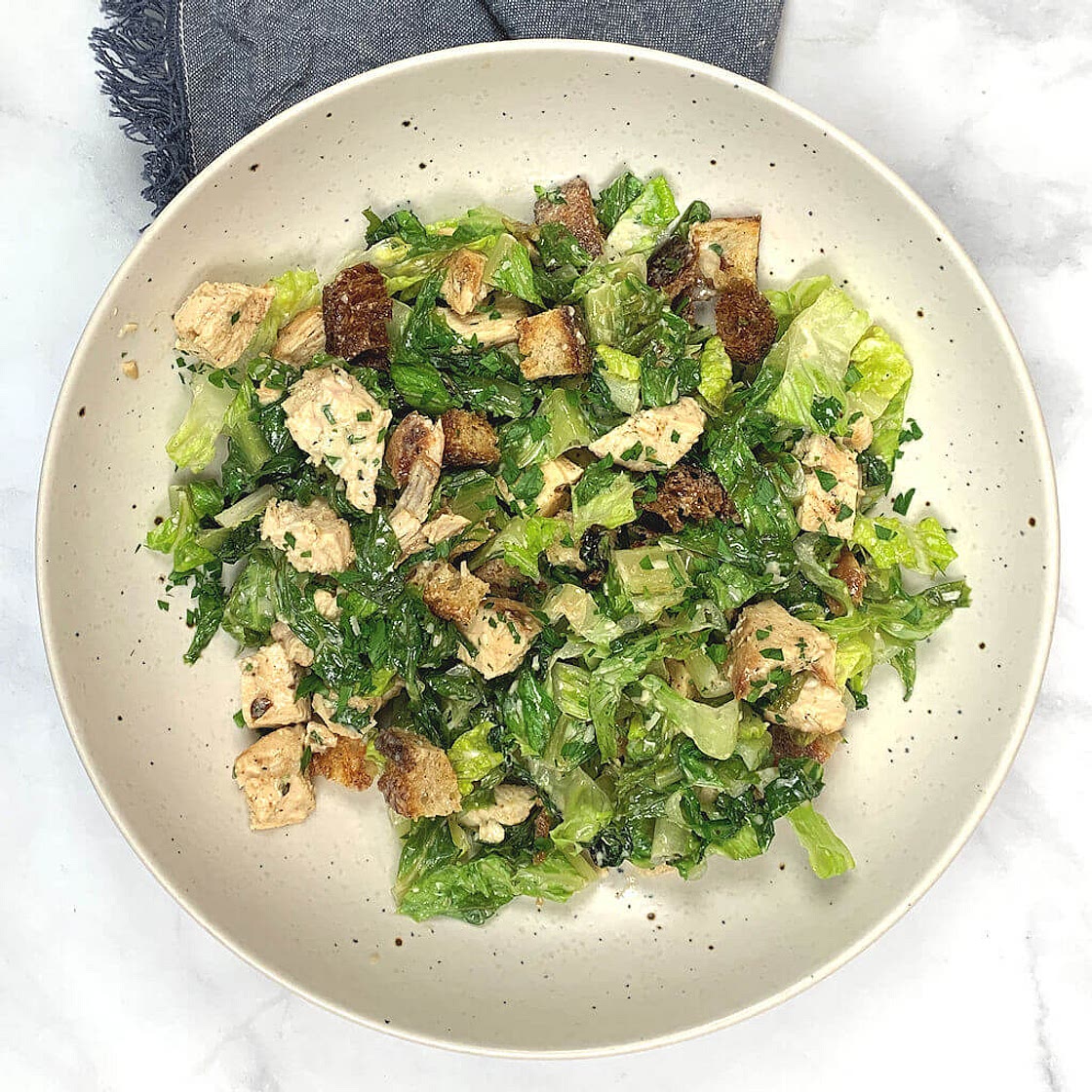 Grilled Chicken Caesar Salad