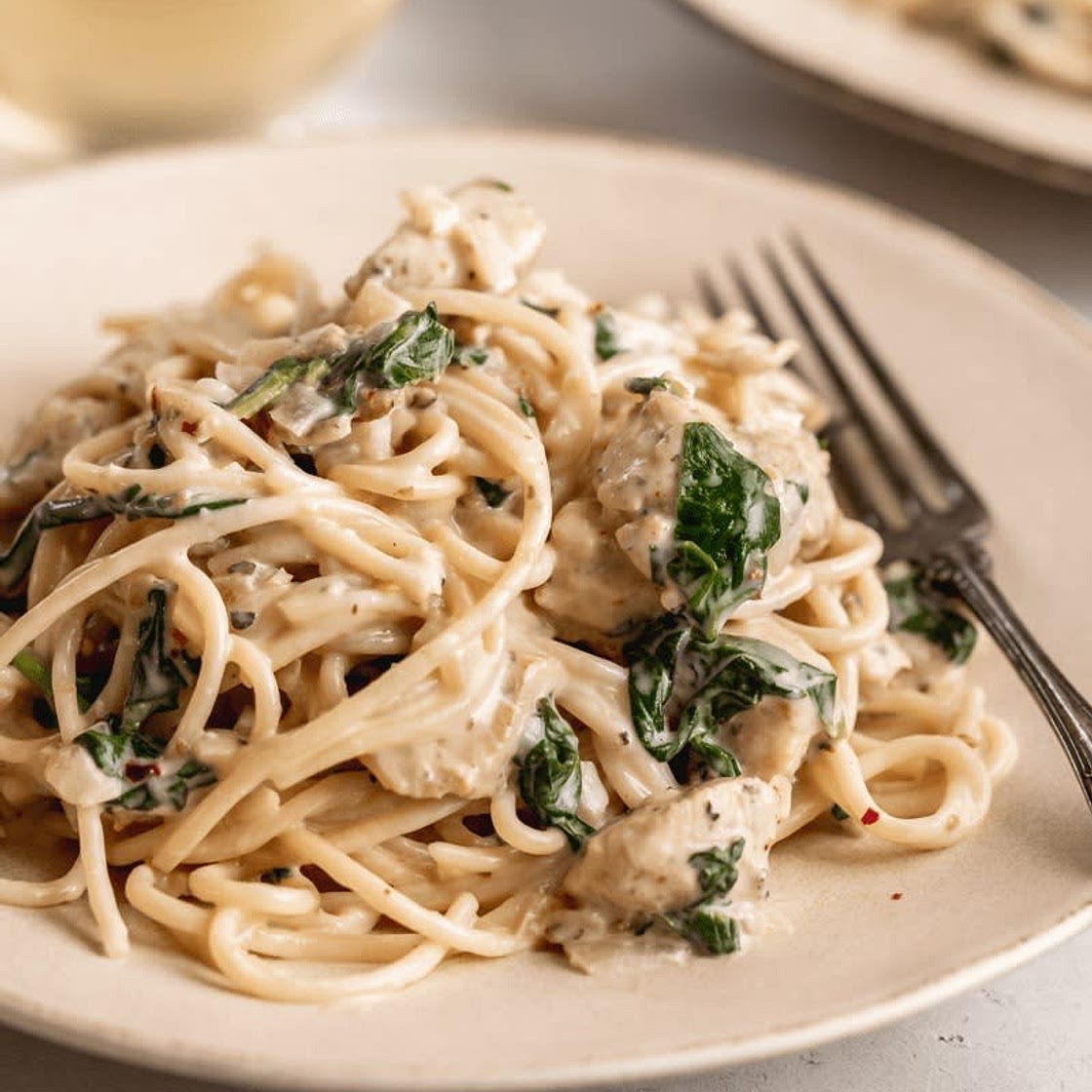 Parmesan Cottage Cheese Pasta Sauce