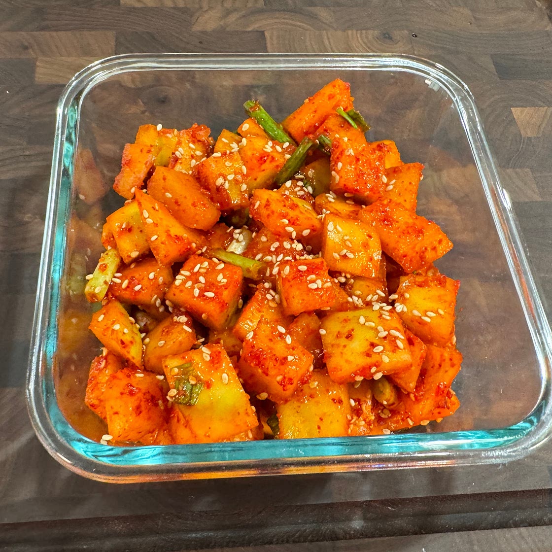무보다 맛있는 수박껍질 깍두기