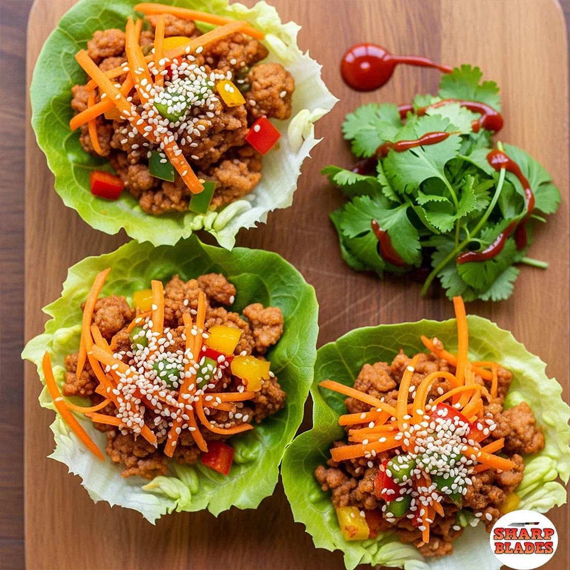 Healthy Turkey Lettuce Wraps Recipe – Easy Low-Carb - Sharp Blades
