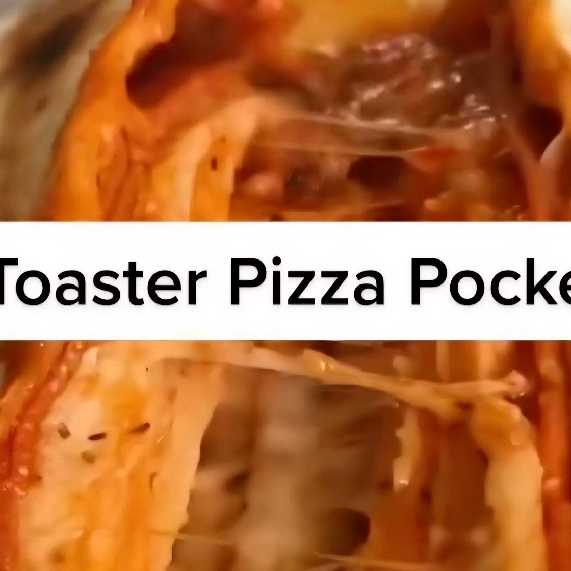 Toaster Pizza Pocket (Quick Snack Hack)