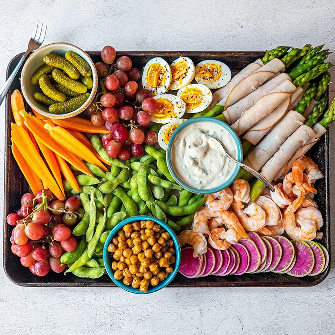 Easy dinner board