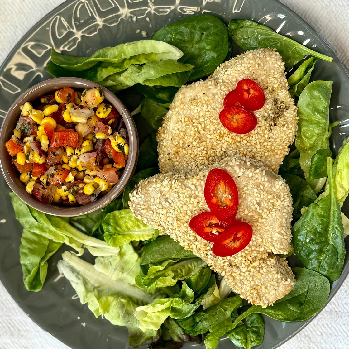 Air Fryer Tuna Steak