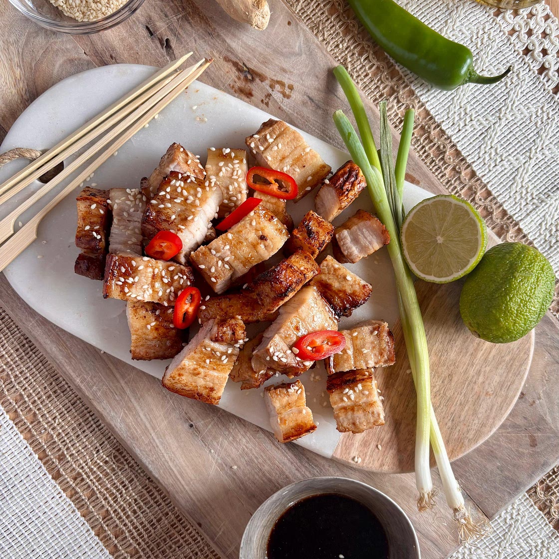 Air Fryer Pork Belly