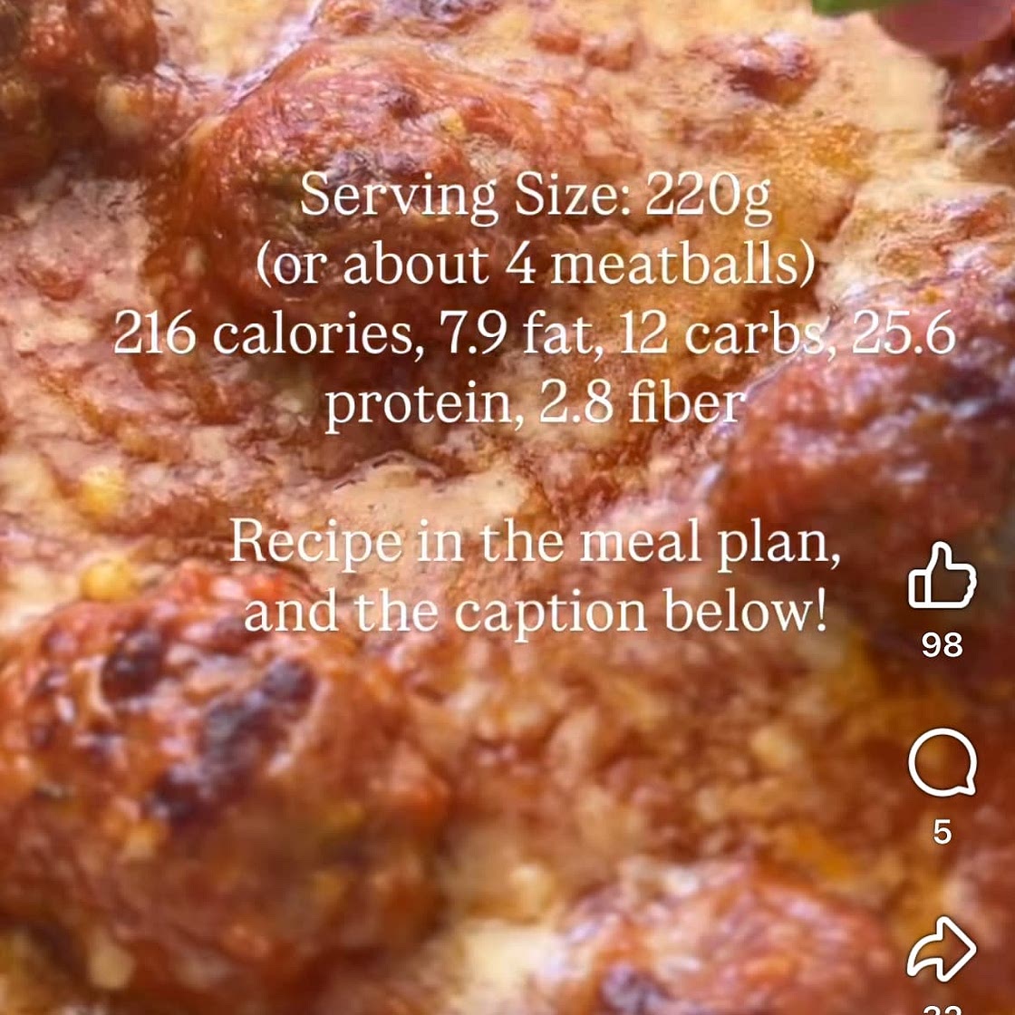 Cottage cheese meatballs
