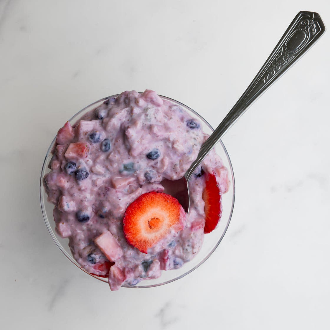 Oats with Chia Seeds & Yogurt (High-Protein)
