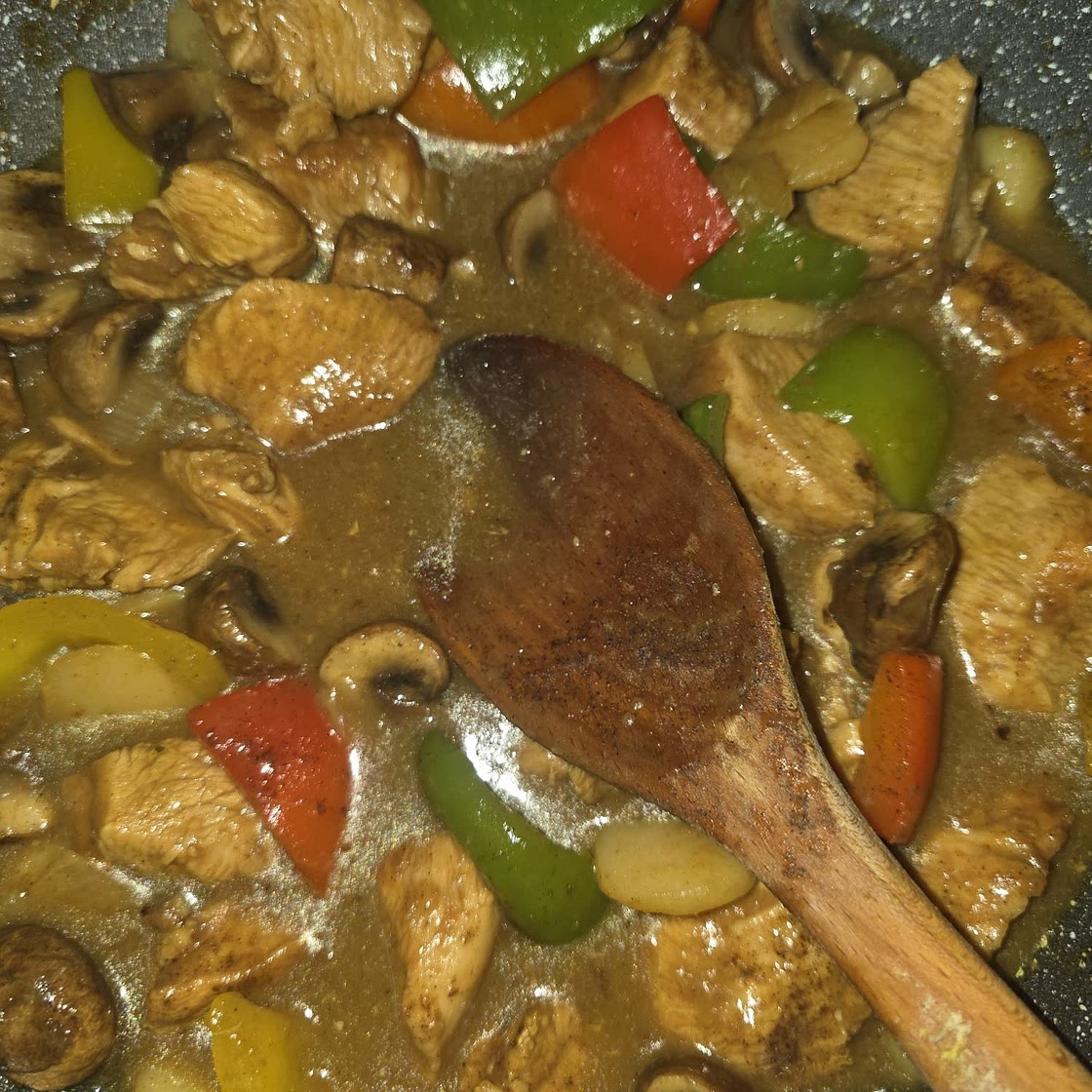 Easy Chinese chicken curry