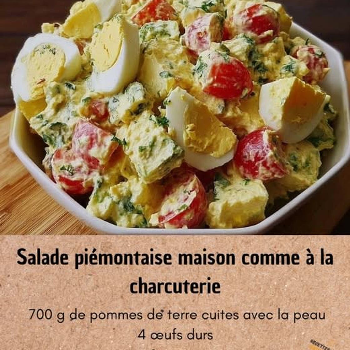 Salade piémontaise maison comme à la charcuterie