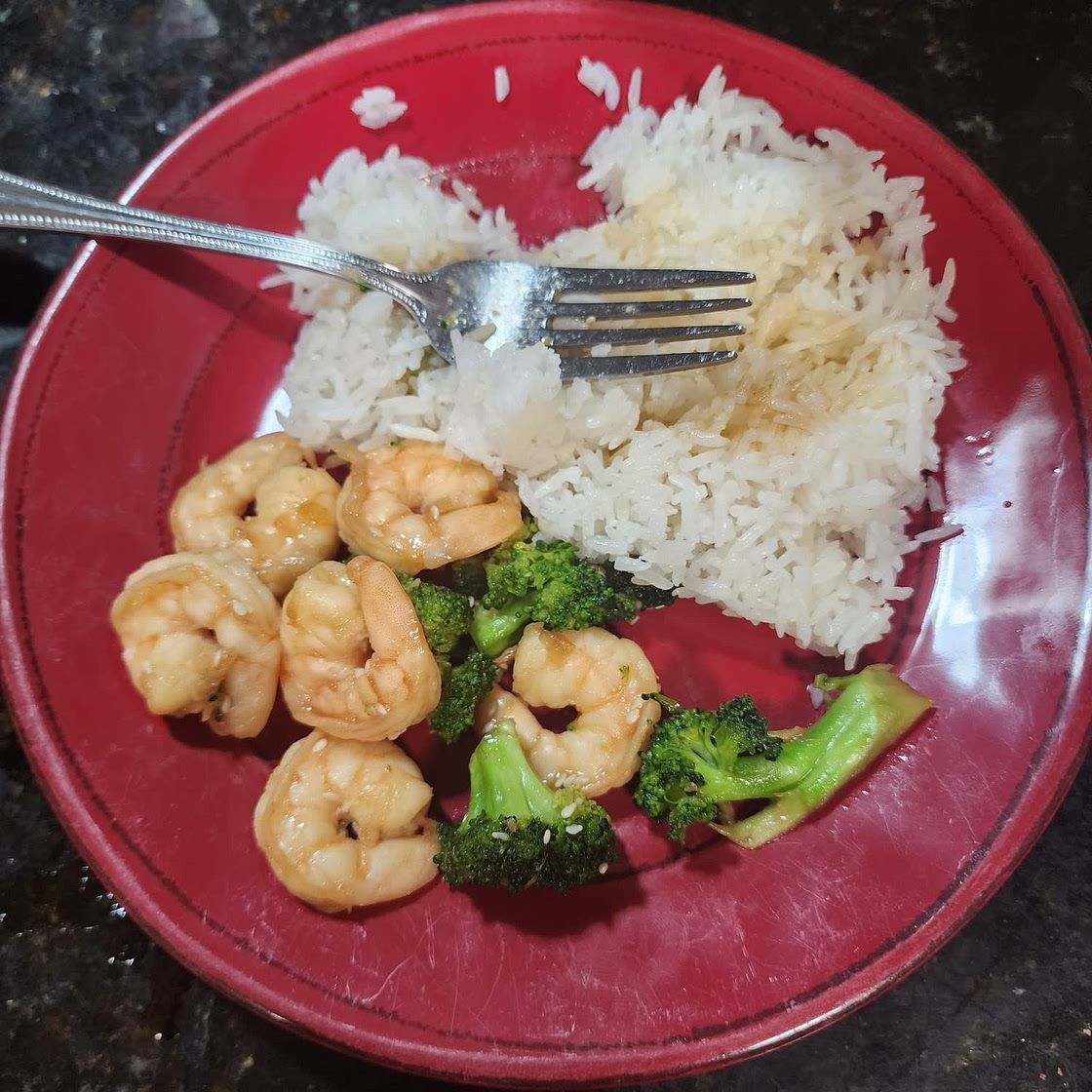 Quick Honey Garlic Shrimp and Broccoli