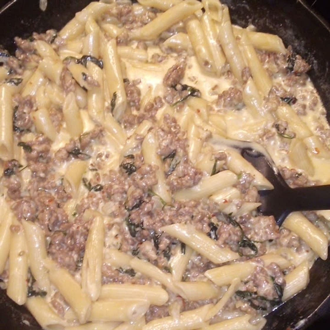 Creamy Italian Sausage Pasta