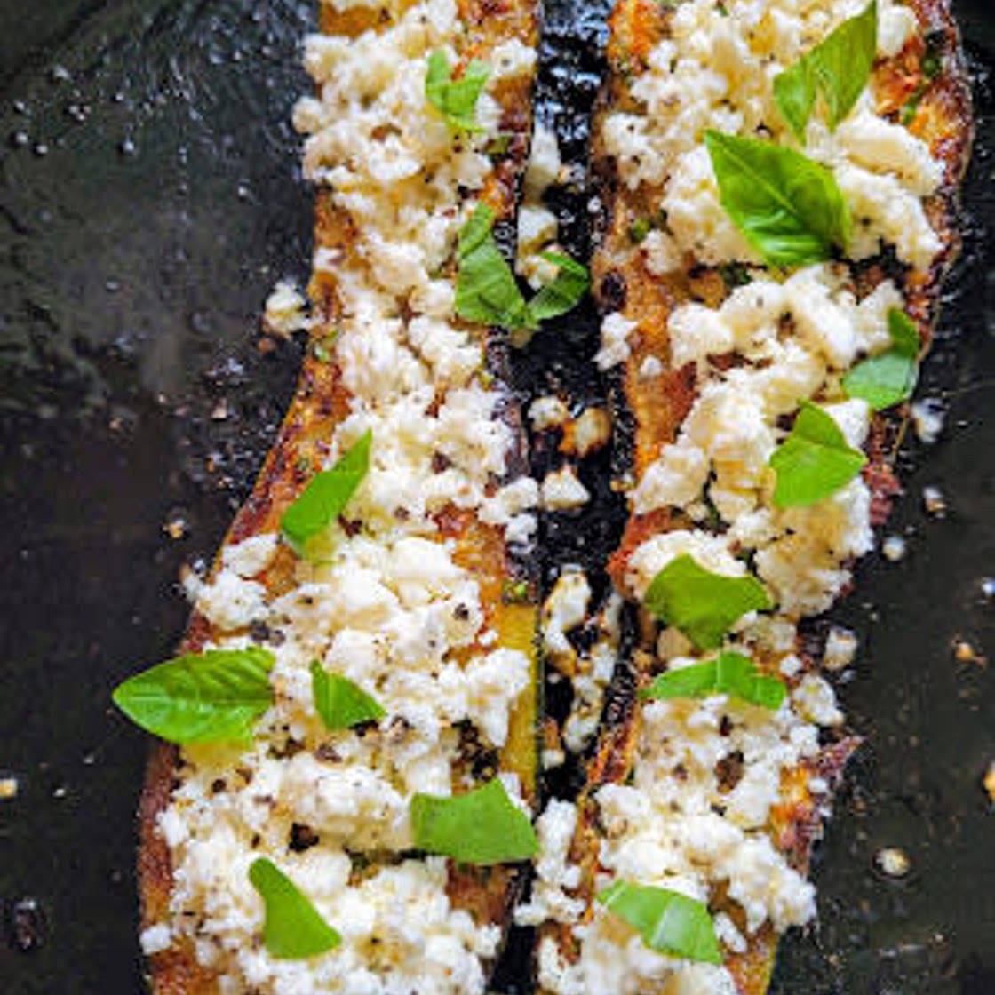 Honey Garlic Zucchini