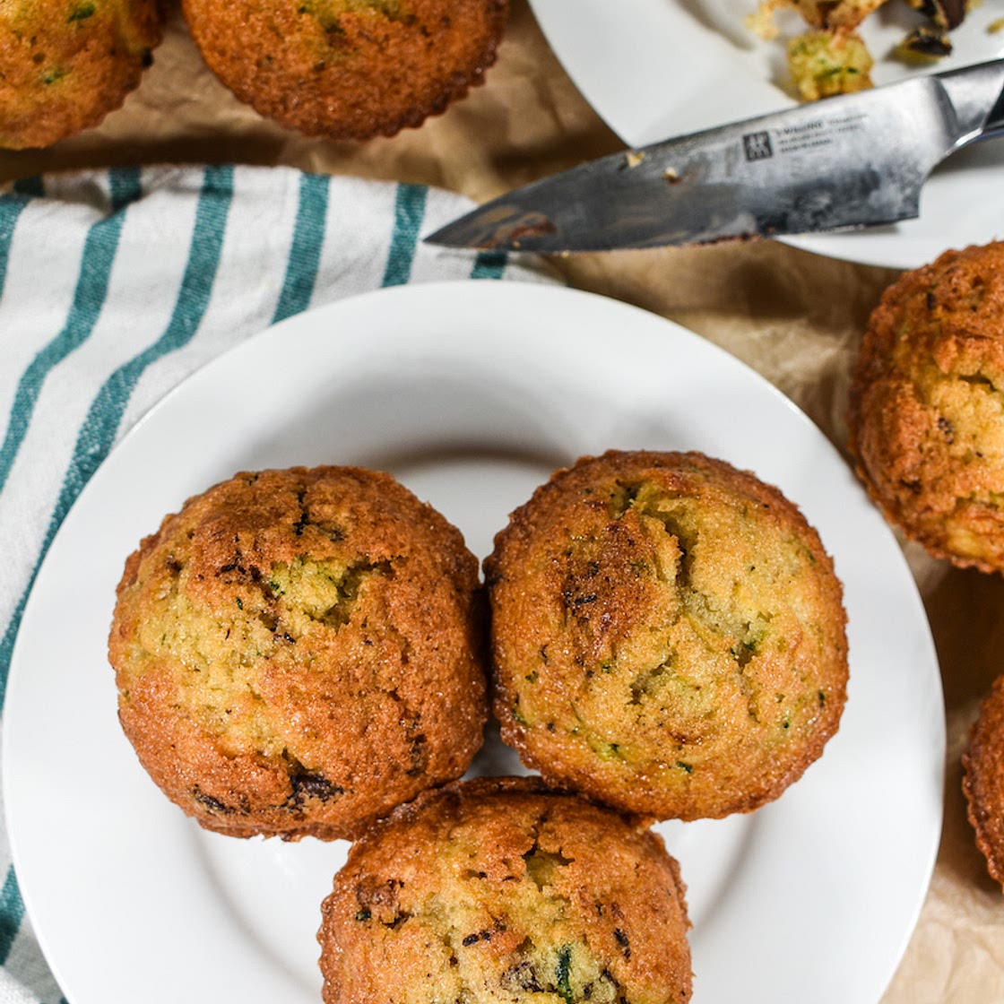 Chocolate Chip Zucchini Muffins
