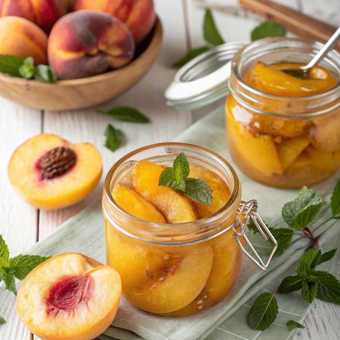 Homemade Peach Preserves