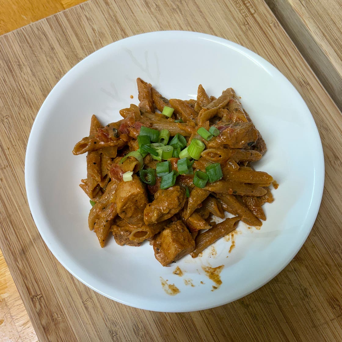 Creamy Cajun Chicken Pasta