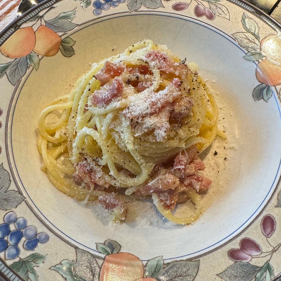 Pâtes carbonara