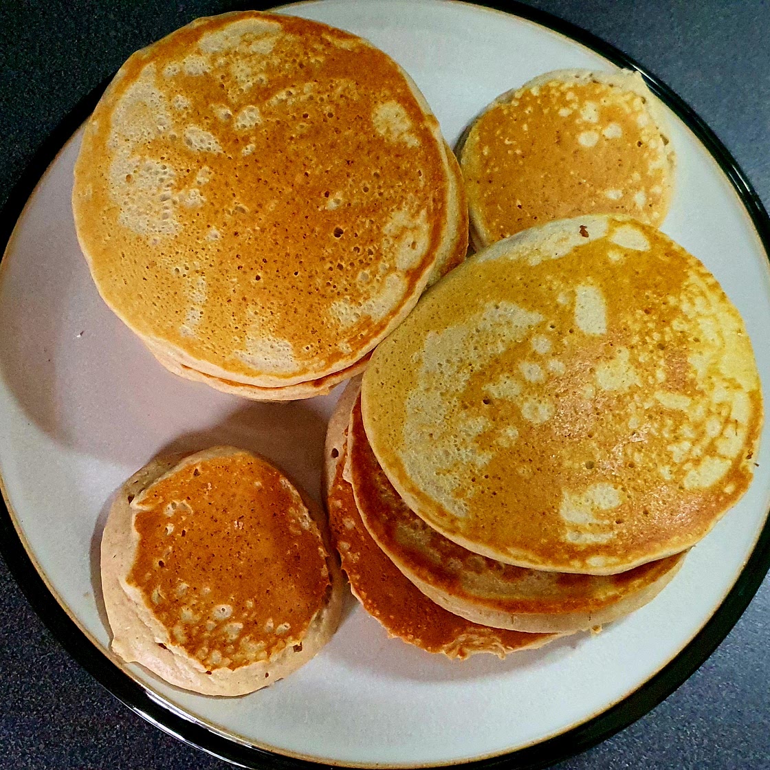 Almond Buckwheat Pancakes