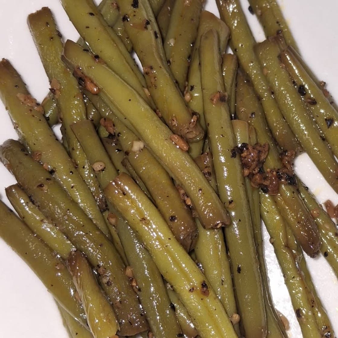 Simple Skillet Green Beans